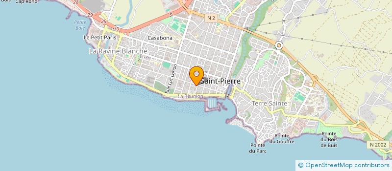 localisation de l'entreprise CORPORE SANO à SAINT-PIERRE