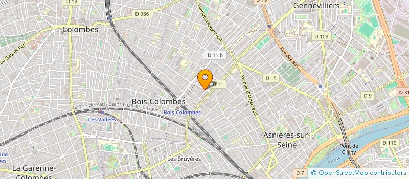 localisation de l'entreprise CORPORE SANO ACADEMY à BOIS-COLOMBES