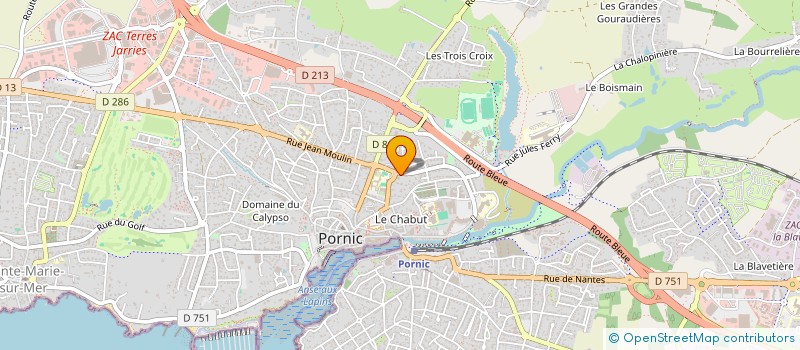 localisation de l'entreprise CORPOSERVAT  PORNIC