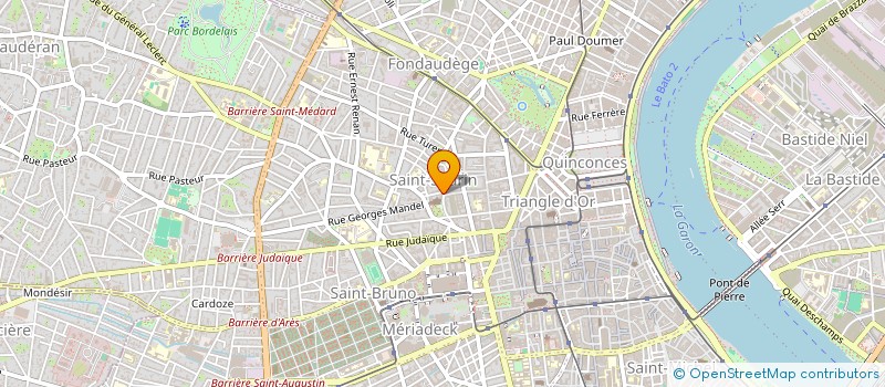 localisation de l'entreprise CORPS 14 EDITIONS  BORDEAUX