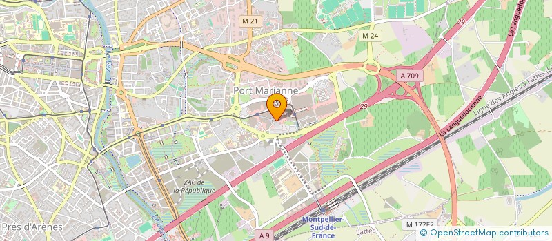 localisation de l'entreprise CORPS A L ESSAI à MONTPELLIER