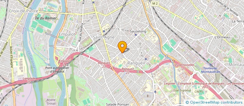 localisation de l'entreprise CORPS ACCORD DANSE  TOULOUSE