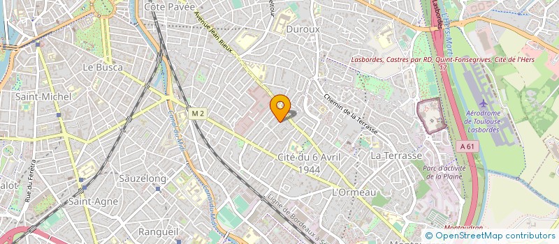 localisation de l'entreprise CORPS CONSULAIRE D'OCCITANIE à TOULOUSE