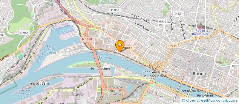 localisation de l'entreprise CORPS CONSULAIRE DE NORMANDIE  ROUEN