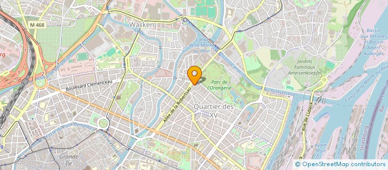 localisation de l'entreprise CORPS CONSULAIRE DE STRASBOURG à STRASBOURG