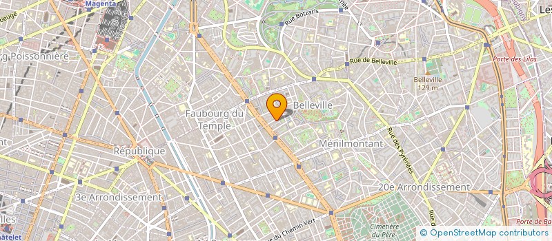 localisation de l'entreprise CORPS D'HOMMES  PARIS