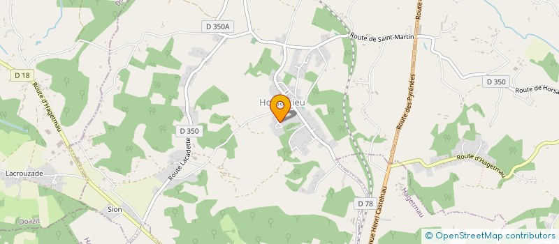 localisation de l'entreprise CORPS EN FORME A HORSARRIEU  HORSARRIEU