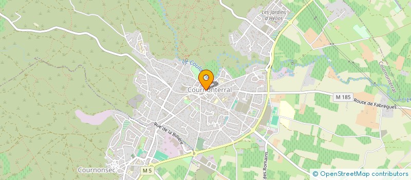 localisation de l'entreprise CORPS EN MOUVEMENT à COURNONTERRAL