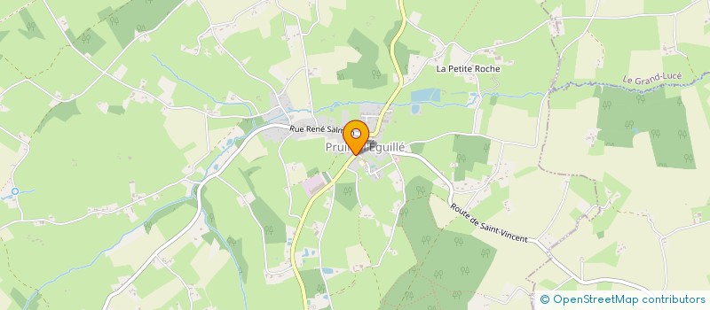 localisation de l'entreprise CORPS EN MOUVEMENT  PRUILLE-L'EGUILLE