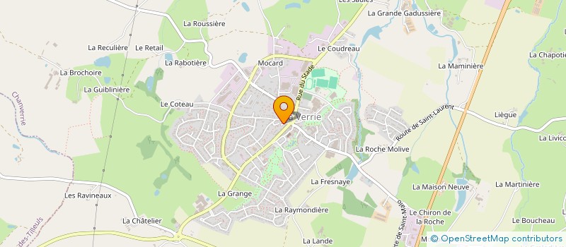 localisation de l'entreprise CORPS ESPRIT CREW à CHANVERRIE