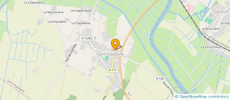 localisation de l'entreprise CORPS ET GRAFFY  SAINT-HIPPOLYTE