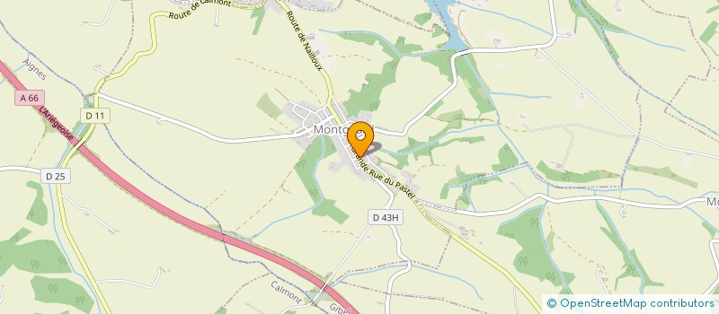 localisation de l'entreprise CORPS ET MOTS  GIBEL