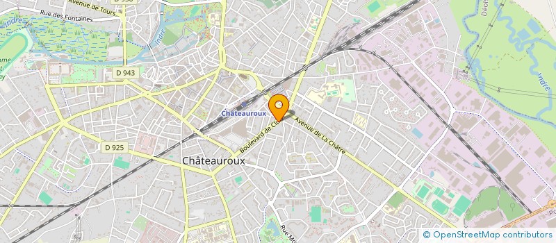 localisation de l'entreprise CORPS ET MOUVEMENTS à CHATEAUROUX