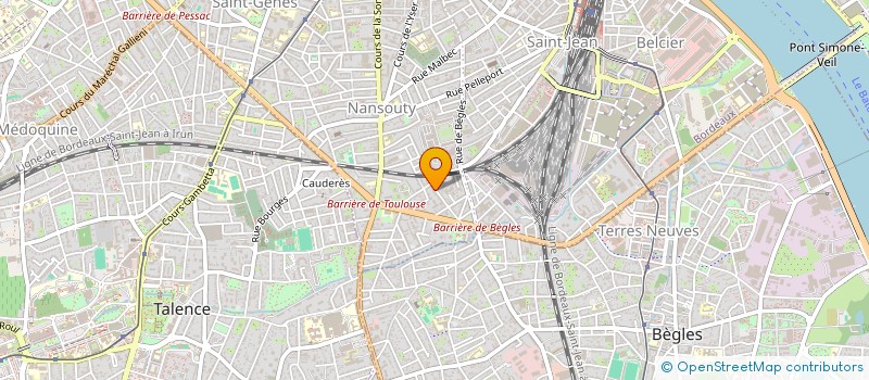 localisation de l'entreprise CORPS ET MOUVEMENTS EXPRESSIFS  BORDEAUX