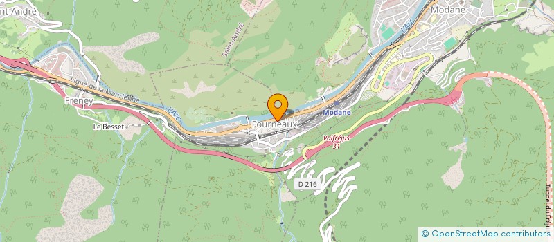 localisation de l'entreprise CORPS IMAGES  FOURNEAUX