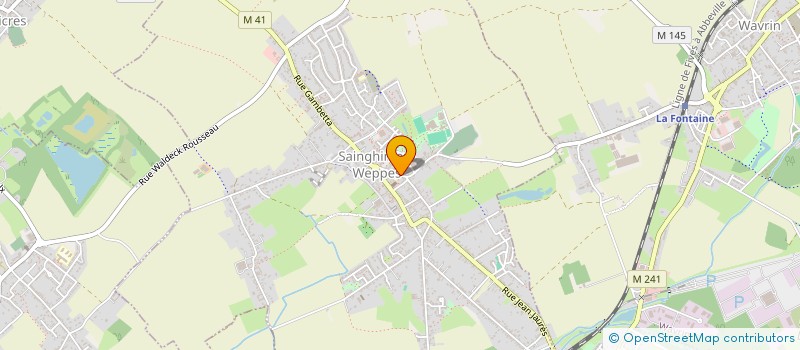 localisation de l'entreprise CORPS INSTITUT  SAINGHIN-EN-WEPPES