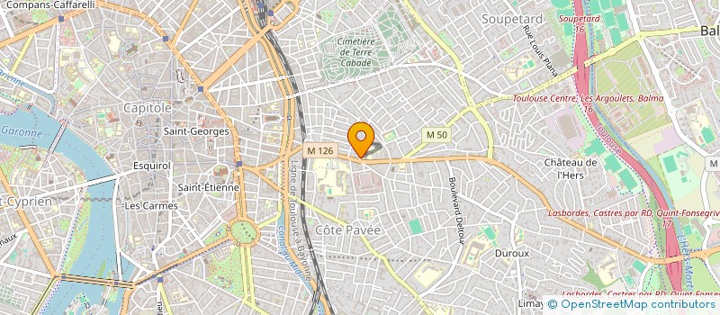 localisation de l'entreprise CORPS NEUF  BAGES