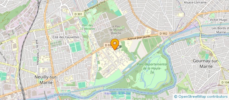 localisation de l'entreprise CORPS, PSYCHOSE, PSYCHANALYSE à NEUILLY-SUR-MARNE