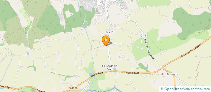 localisation de l'entreprise CORPS SONORE  REILLANNE