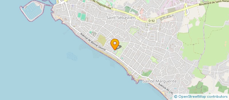 localisation de l'entreprise CORPSOS à PORNICHET