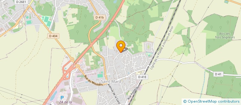 localisation de l'entreprise CORPUS  SAINT-MARTIN-DE-MAILLOC