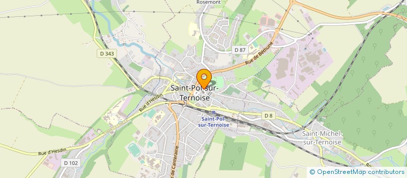 localisation de l'entreprise CORPUS CONSULTING GROUP  ROELLECOURT