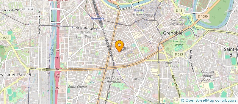 localisation de l'entreprise CORPUS GLOBALIS  GRENOBLE