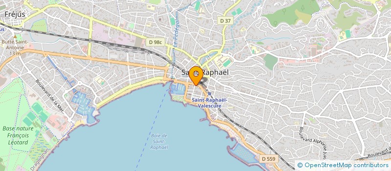 localisation de l'entreprise CORPUS LS  SAINT-RAPHAEL