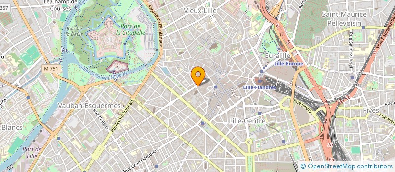 localisation de l'entreprise CORPUS SARL à LILLE
