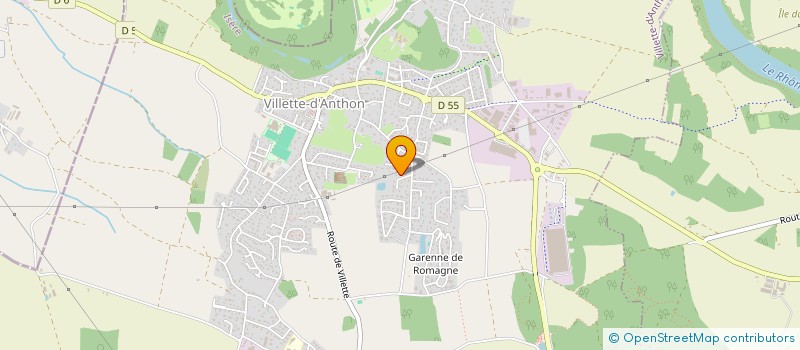 localisation de l'entreprise CORRADO  VILLETTE-D'ANTHON