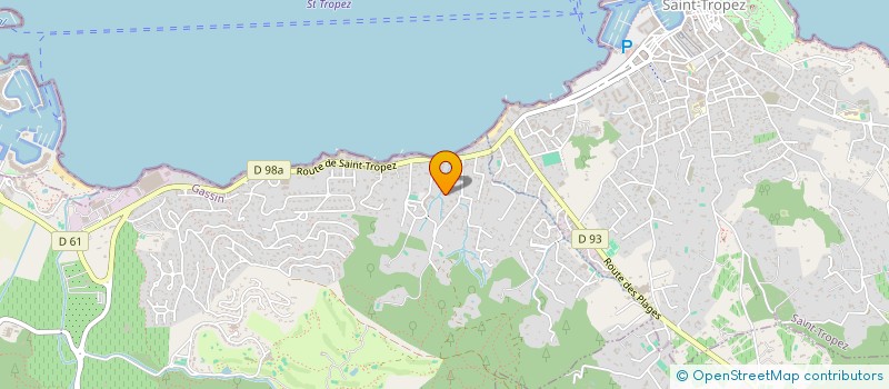 localisation de l'entreprise CORRAR  GASSIN