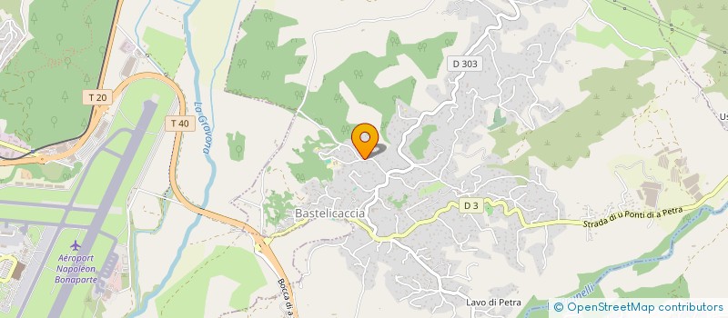 localisation de l'entreprise CORRE PER A SPERANZA  BASTELICACCIA