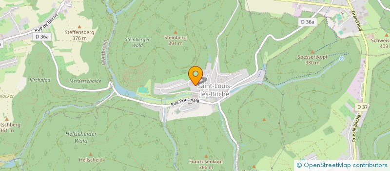 localisation de l'entreprise CORRE-STOLFA ASSOCIES  SAINT-LOUIS-LES-BITCHE