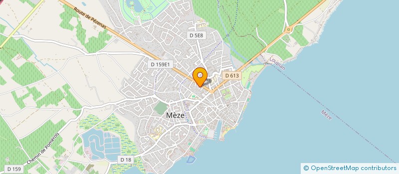 localisation de l'entreprise CORRE-THAU à MEZE