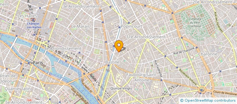 localisation de l'entreprise CORREA INNOV  PARIS