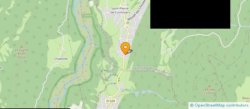 localisation de l'entreprise CORREARD OLIVIER ET NATHALIE  SAINT-GEORGES-DE-COMMIERS