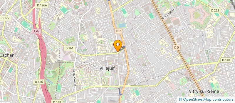 localisation de l'entreprise CORRECT OPTIC  VILLEJUIF