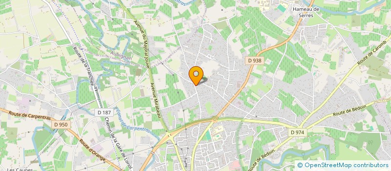 localisation de l'entreprise CORRECTION AUDITIVE ATLAS à CARPENTRAS