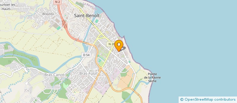 localisation de l'entreprise CORREE PERE ET FILS à SAINT-BENOIT
