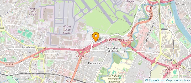 localisation de l'entreprise CORREIA BATIMENT à TOULOUSE