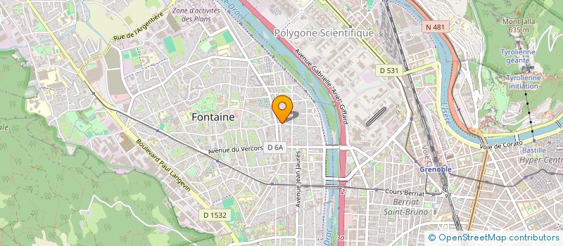 localisation de l'entreprise CORREIA LUIS  FONTAINE