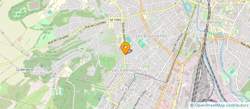 localisation de l'entreprise CORREIA PARQUETS à DIJON