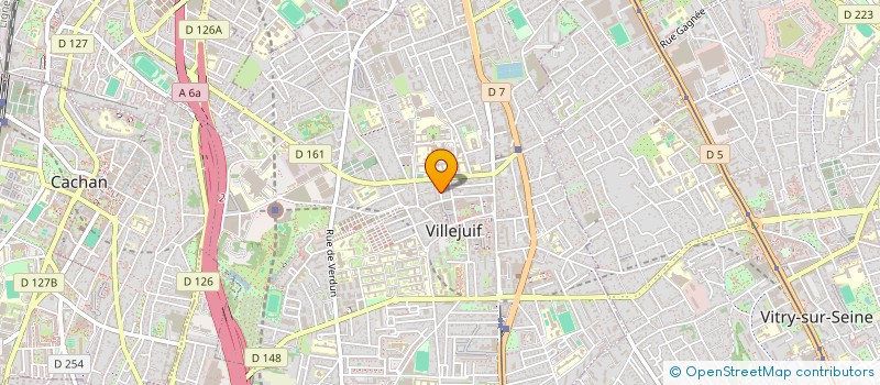 localisation de l'entreprise CORRELIENCE  VILLEJUIF