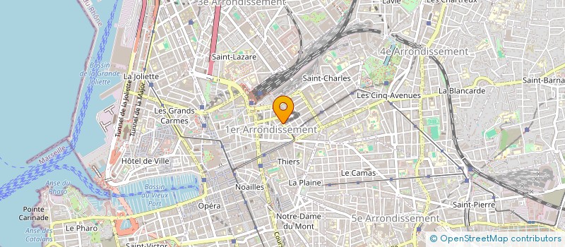 localisation de l'entreprise CORRENS à MARSEILLE
