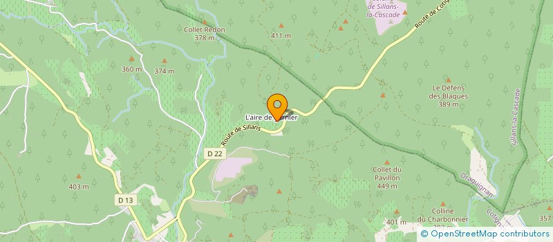 localisation de l'entreprise CORRENS PARCS ET JARDINS à CORRENS