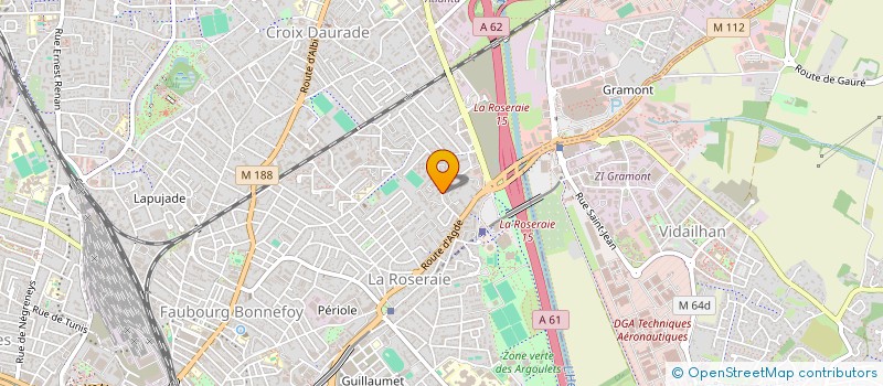 localisation de l'entreprise CORRESALE à TOULOUSE