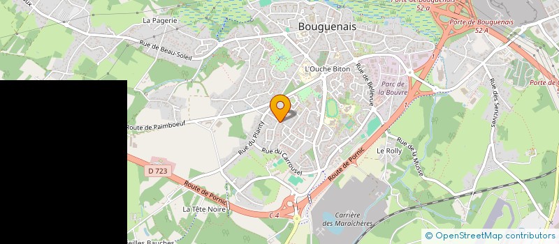 localisation de l'entreprise CORRESPONDANCES à BOUGUENAIS