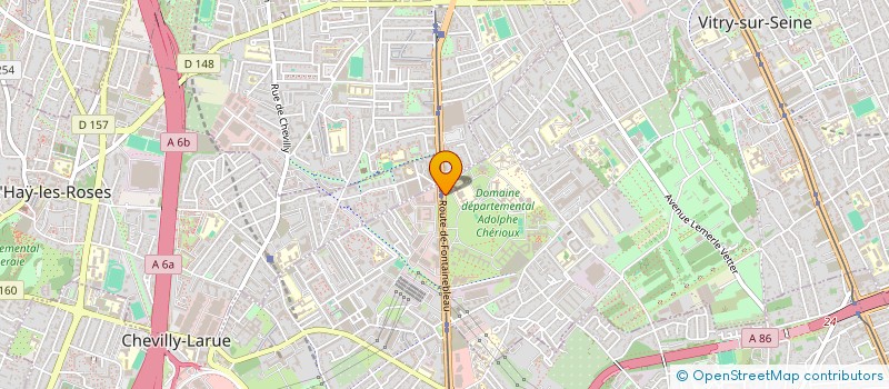 localisation de l'entreprise CORRESPONDANCES à VITRY-SUR-SEINE