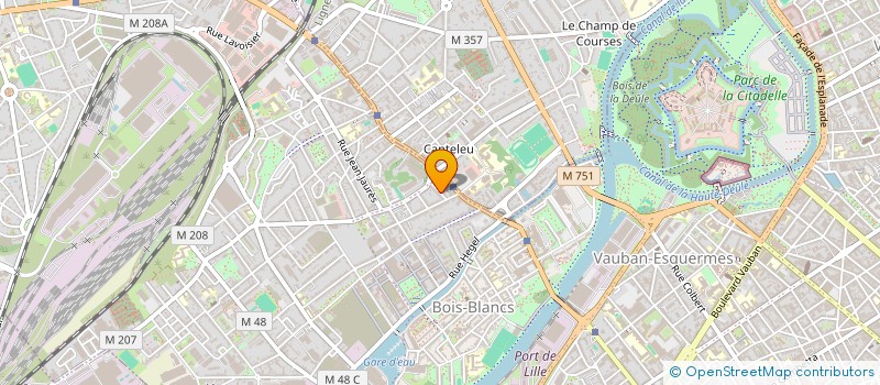 localisation de l'entreprise CORRESPONDANCES à VILLENEUVE-D'ASCQ