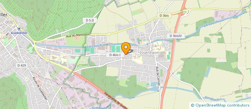 localisation de l'entreprise CORRESPONDANCES  ISSENHEIM